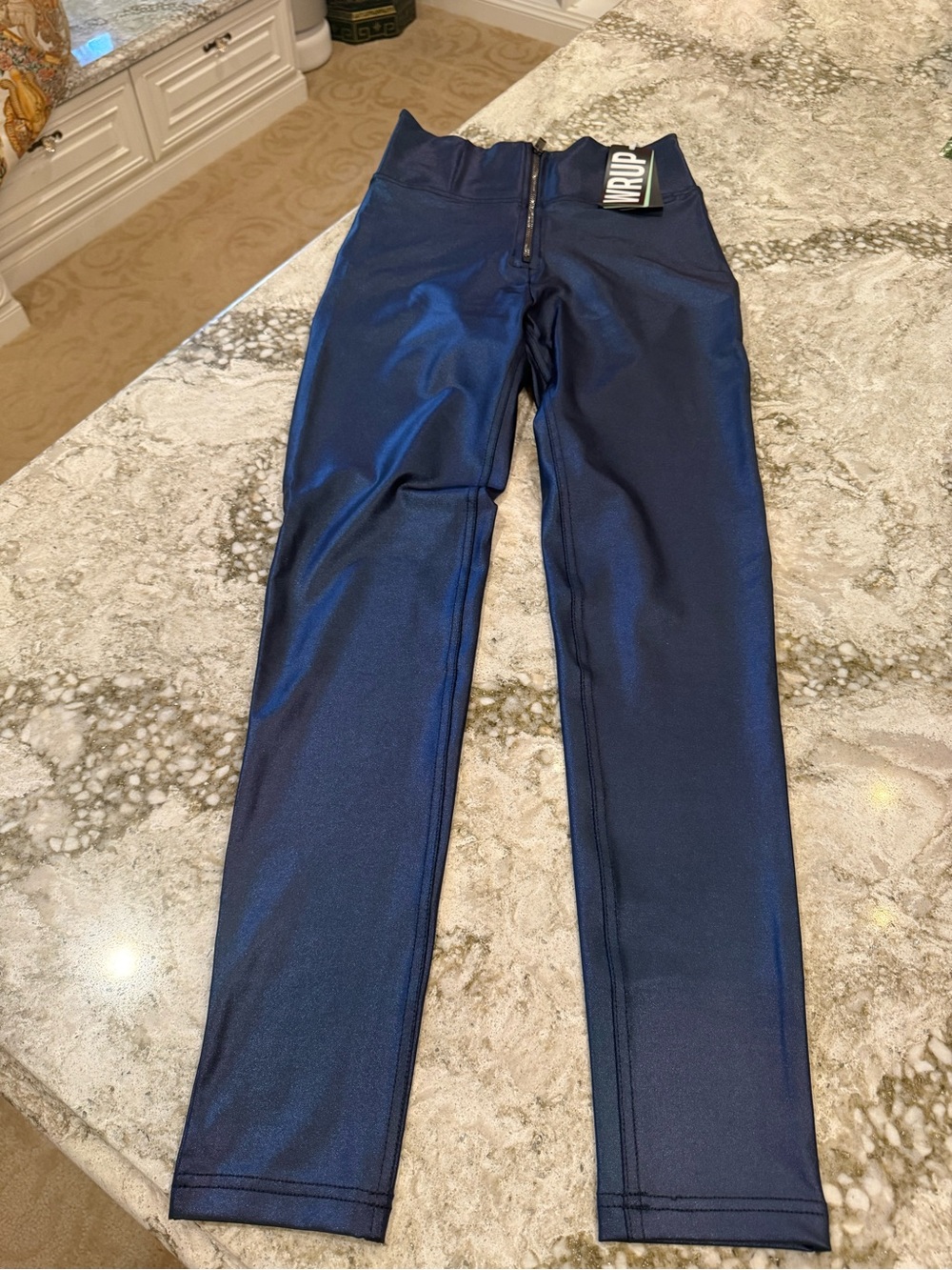 Freddy Metallic Navy Skinny Jeans